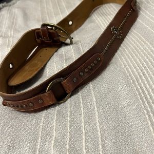 Y2K Hollister vintage belt with studded detail size L